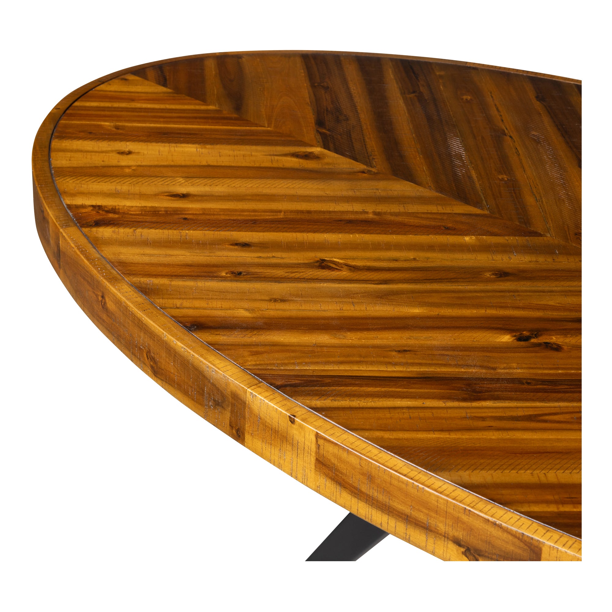 Moes Parq Oval Dining Table Amber TL-1019-14