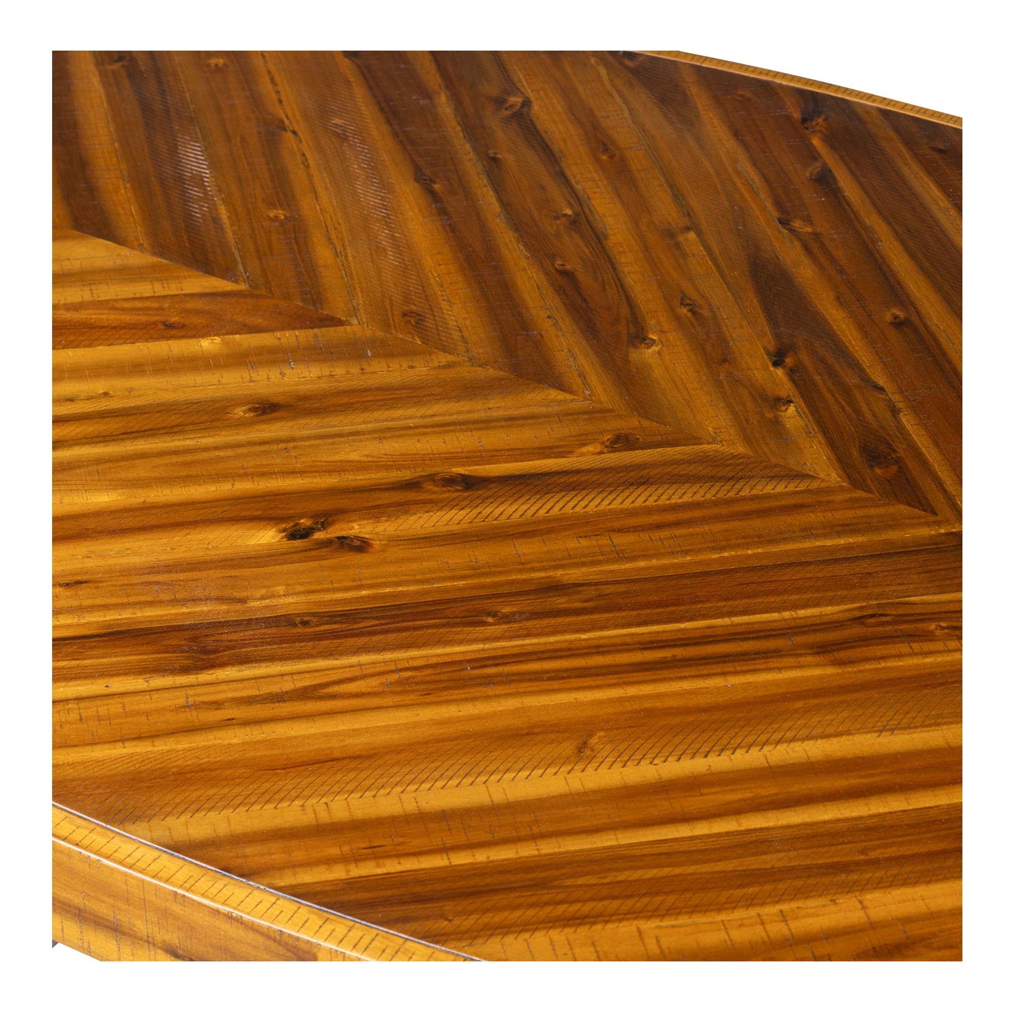 Moes Parq Oval Dining Table Amber TL-1019-14