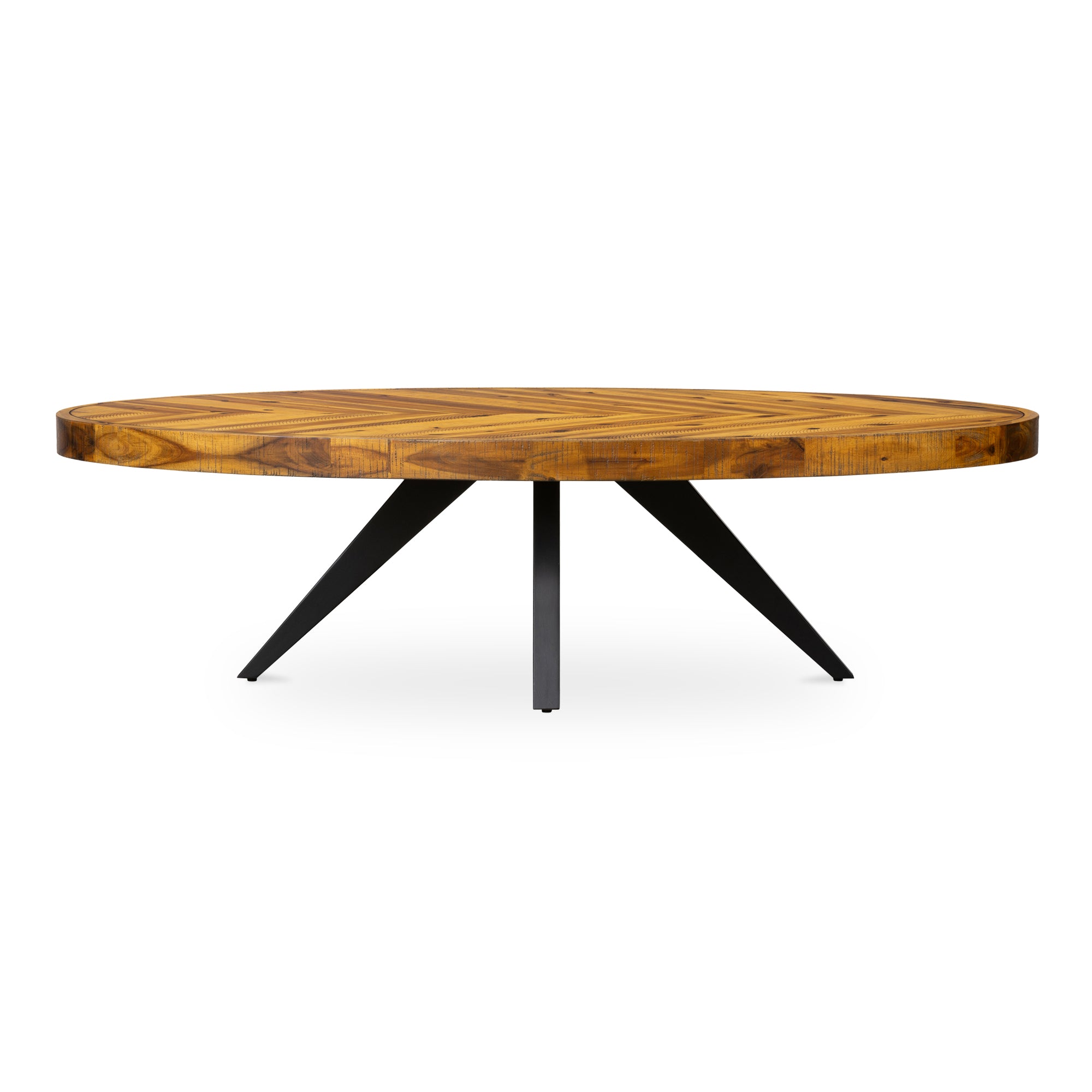 Moes Parq Oval Coffee Table Amber TL-1020-14
