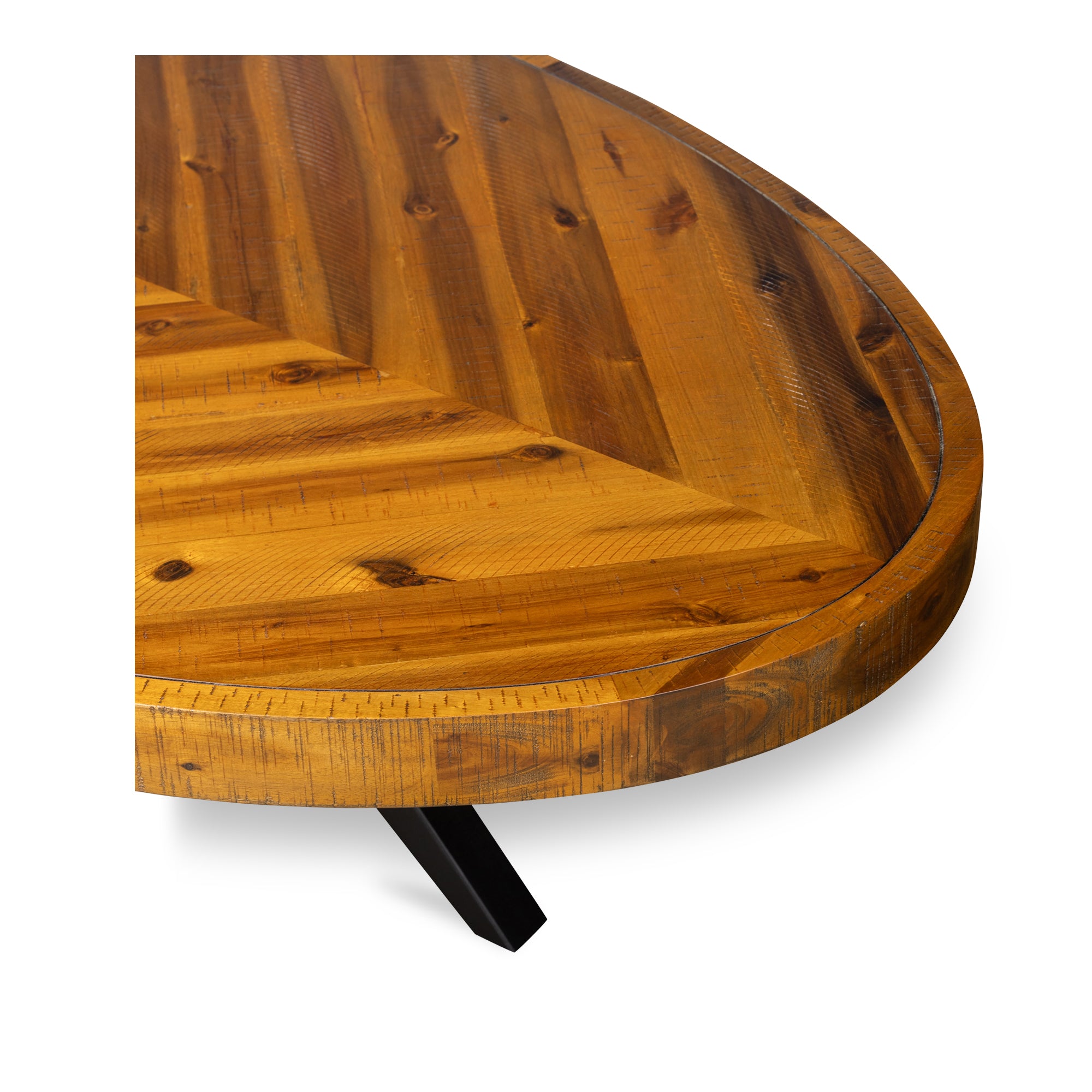 Moes Parq Oval Coffee Table Amber TL-1020-14