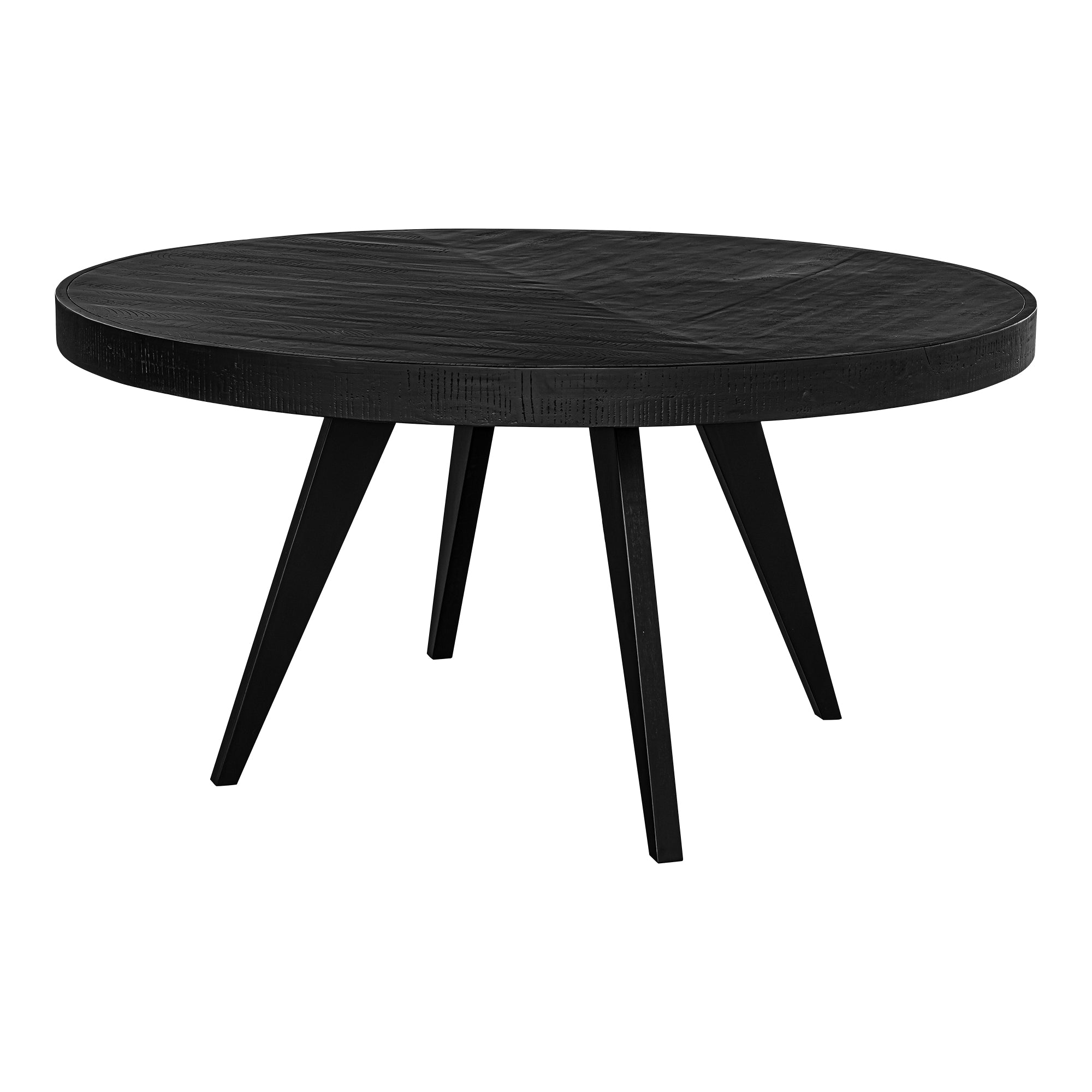 Moes Parq 60 Inch Round Dining Table Black TL-1029-02