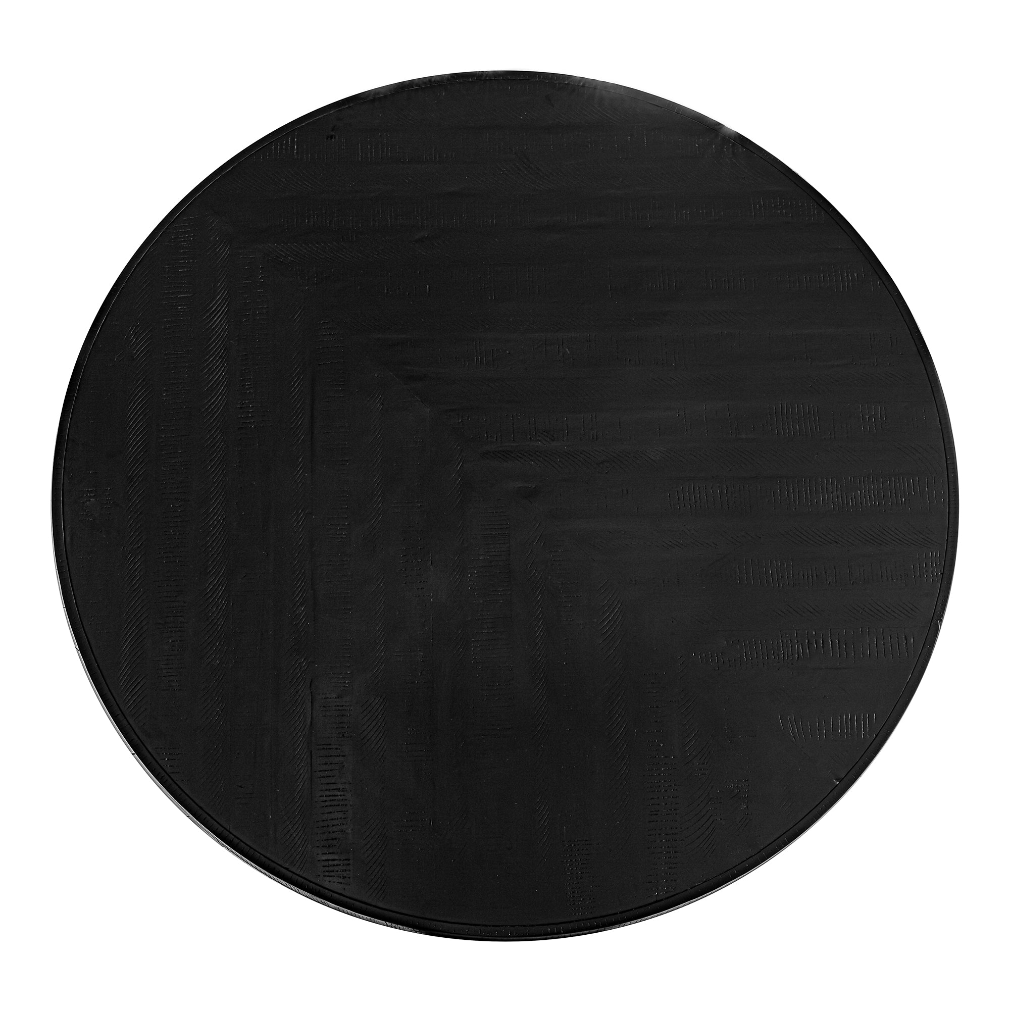 Moes Parq 60 Inch Round Dining Table Black TL-1029-02
