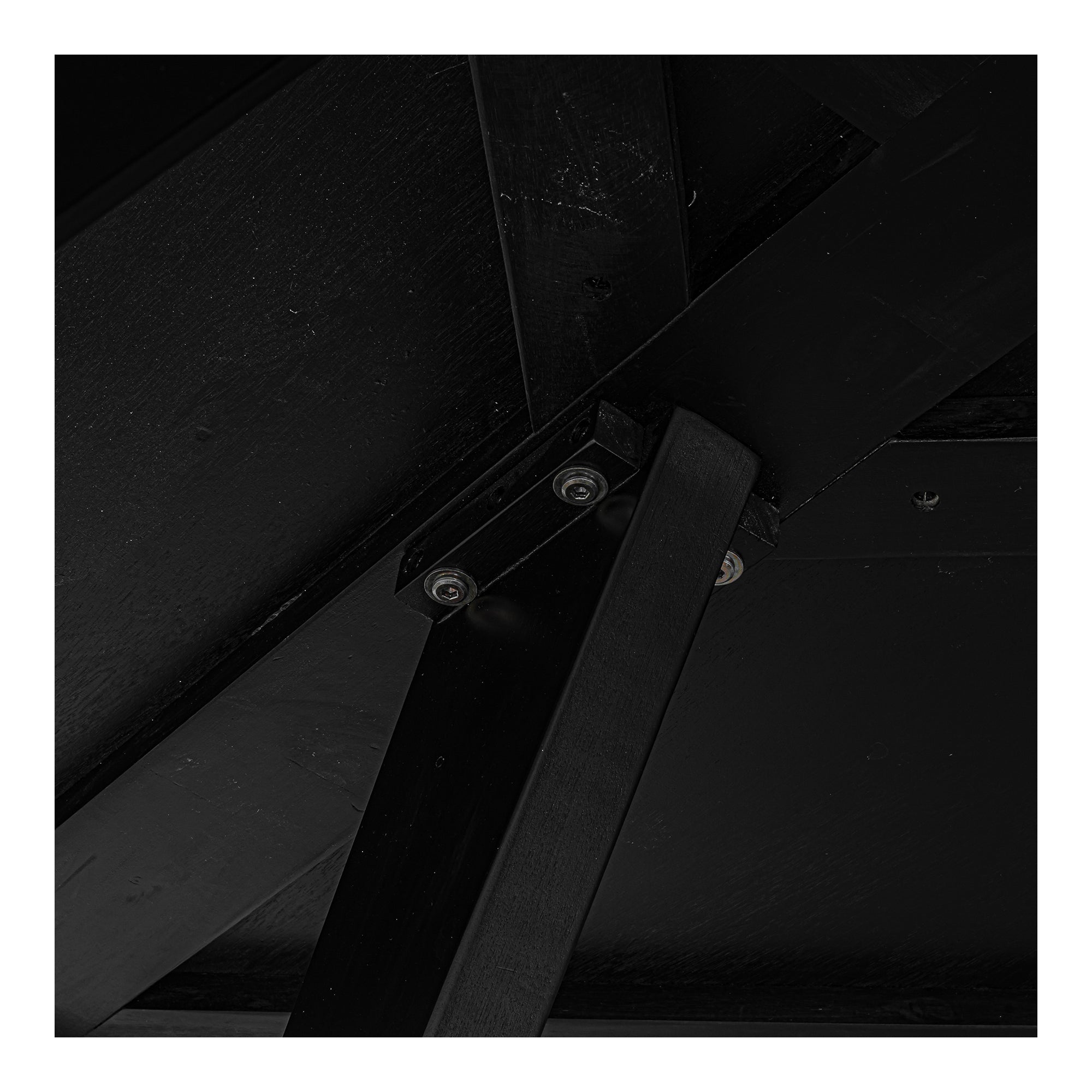 Moes Parq 60 Inch Round Dining Table Black TL-1029-02