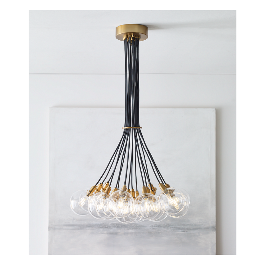 Gambit 19-Light Chandelier