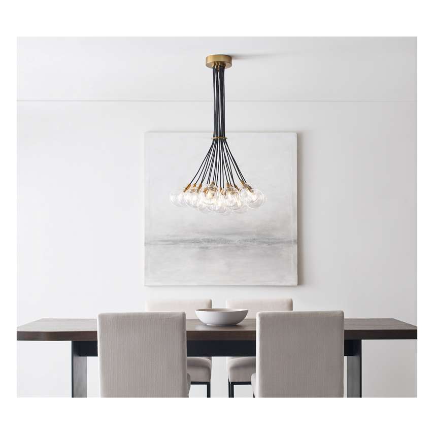 Gambit 19-Light Chandelier