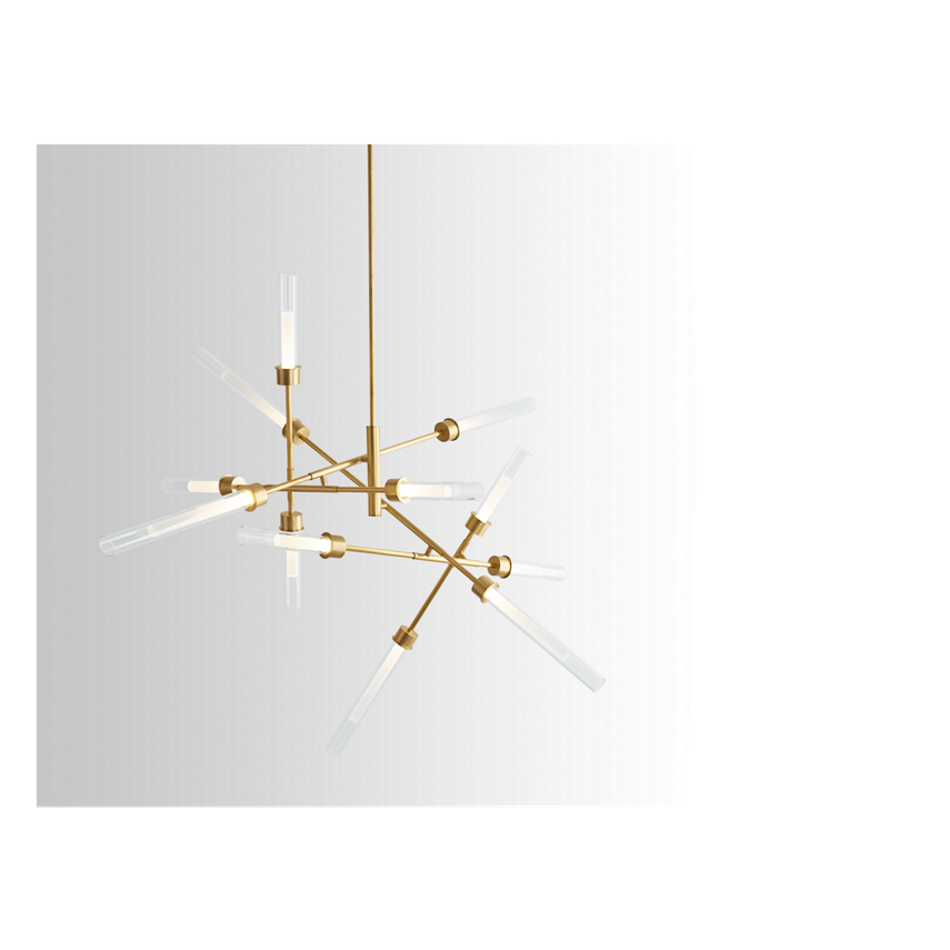 Linger 12-Light Abstract Chandelier