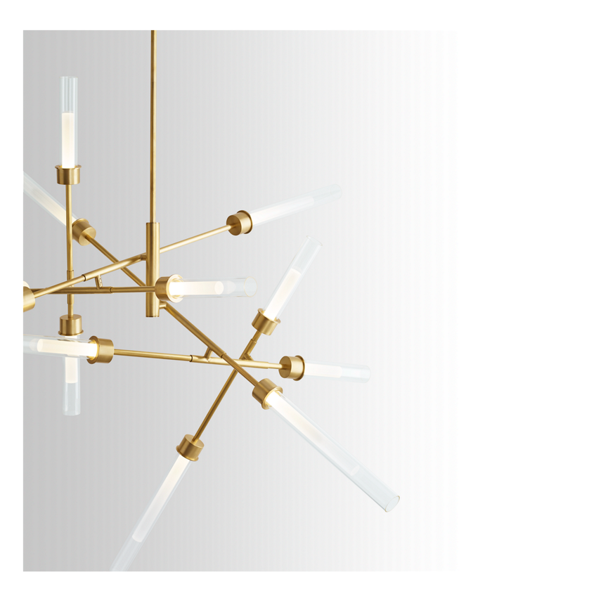 Linger 12-Light Abstract Chandelier