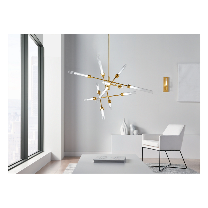 Linger 12-Light Abstract Chandelier