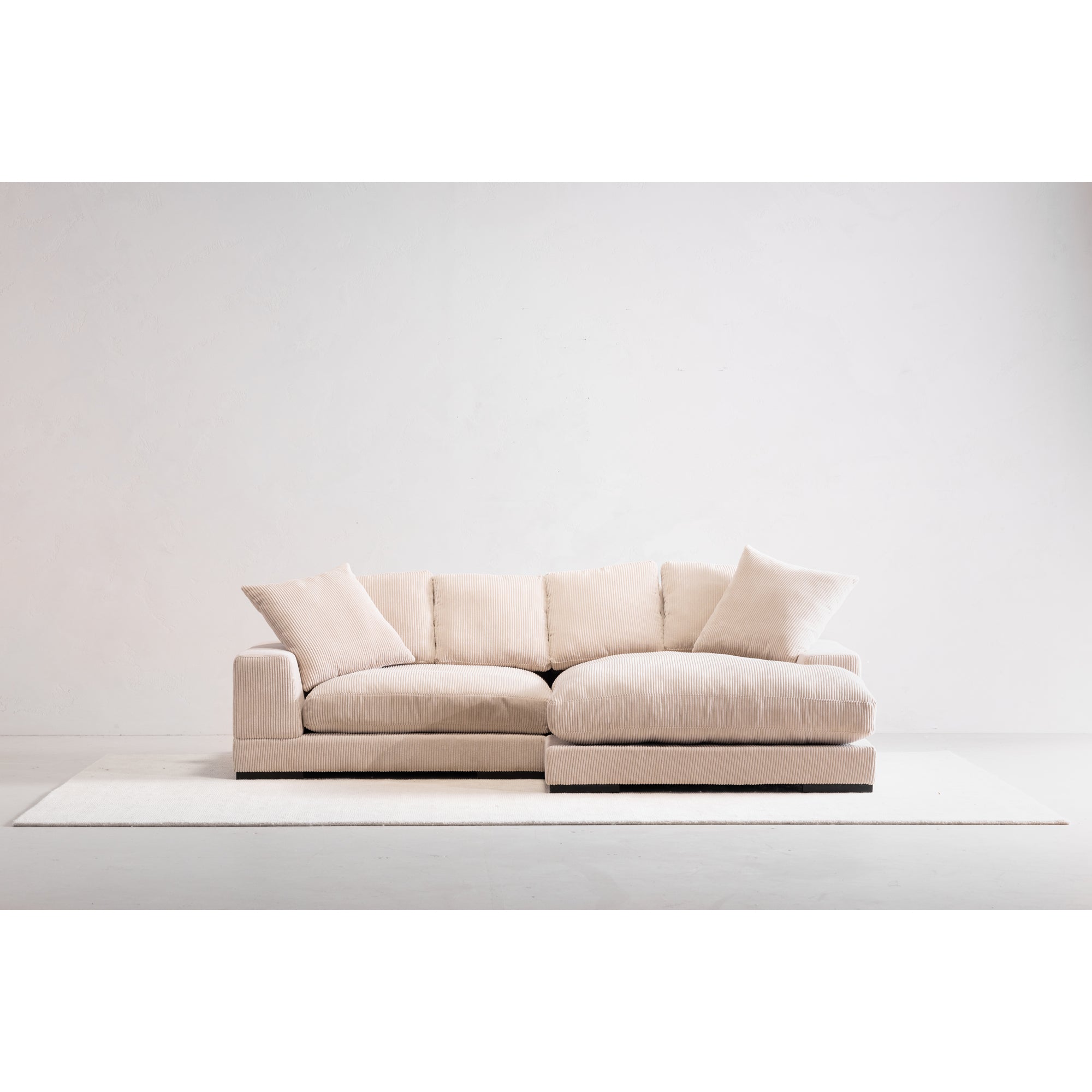 Moes Plunge Sectional Cappuccino TN-1004-14-0