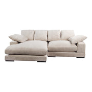 Moes Plunge Sectional Cappuccino TN-1004-14-0