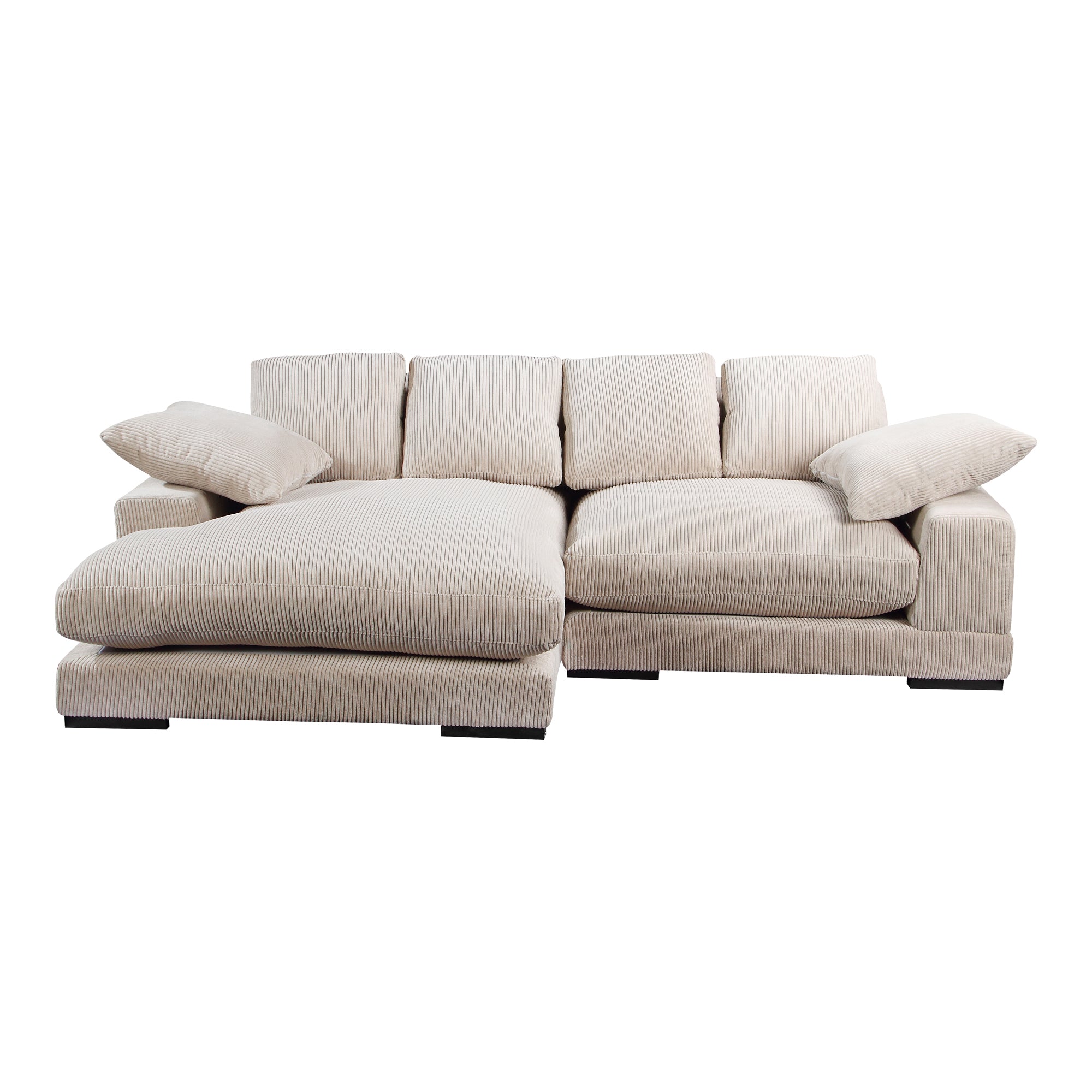 Moes Plunge Sectional Cappuccino TN-1004-14-0