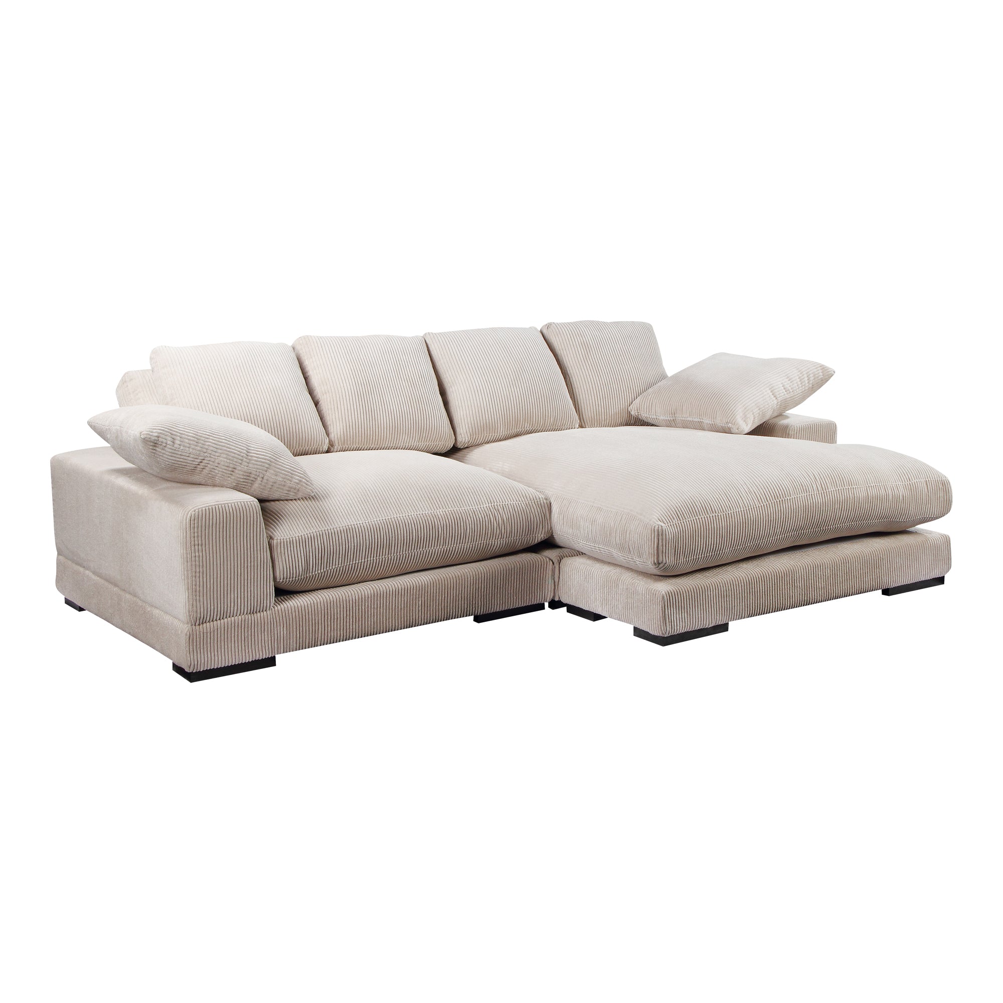 Moes Plunge Sectional Cappuccino TN-1004-14-0