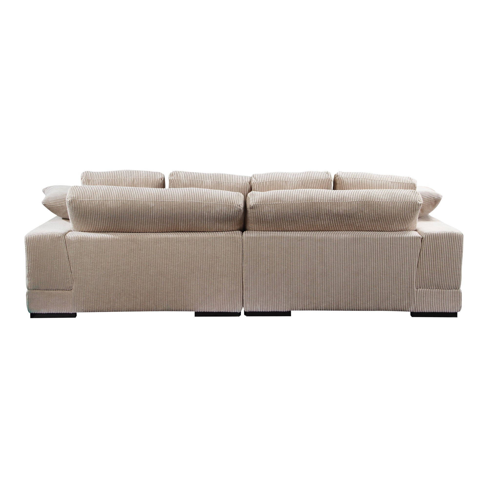 Moes Plunge Sectional Cappuccino TN-1004-14-0