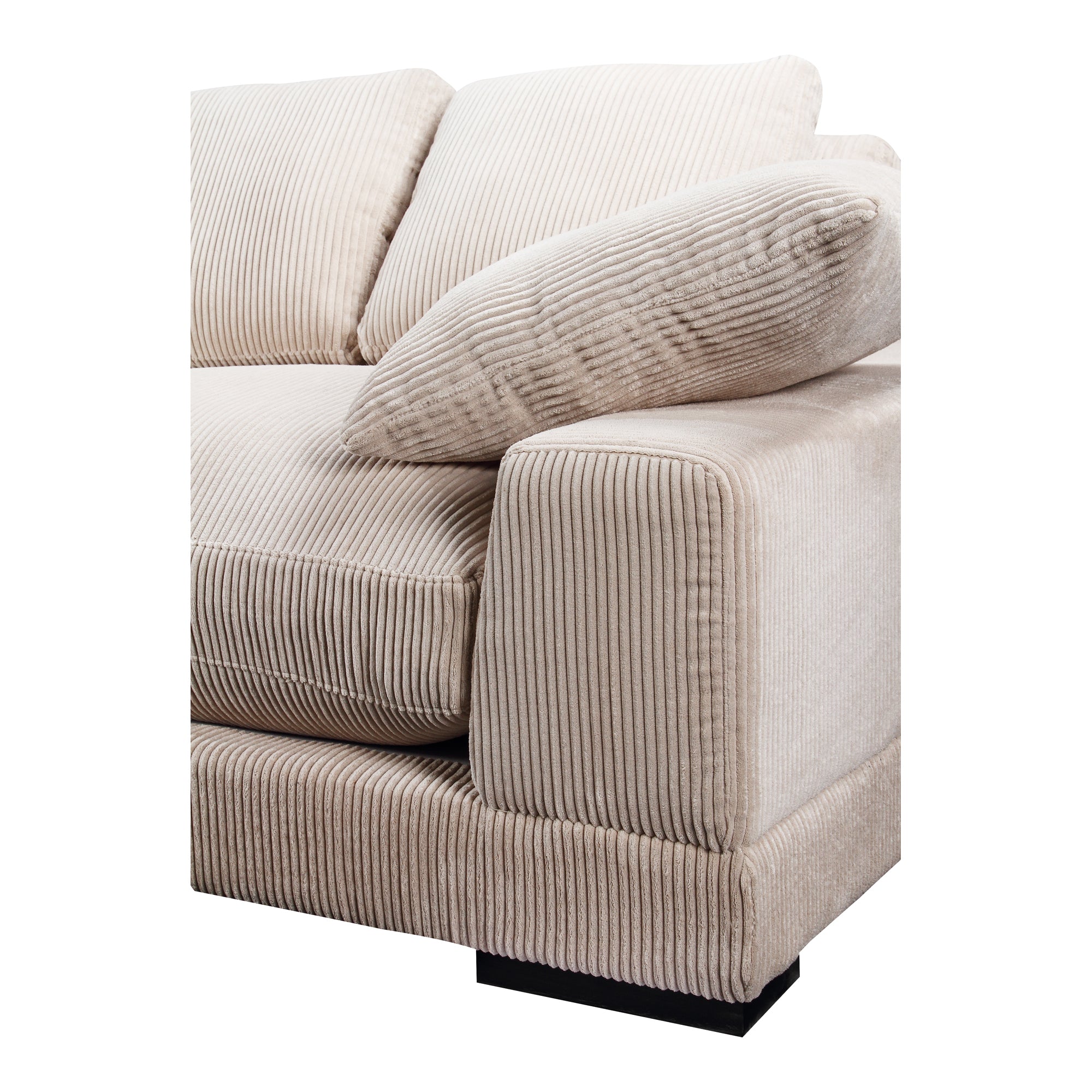 Moes Plunge Sectional Cappuccino TN-1004-14-0