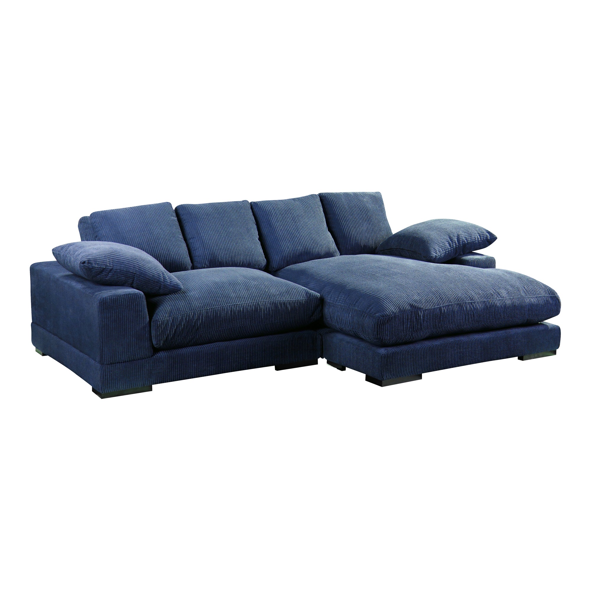 Moes Plunge Sectional Navy TN-1004-46-0