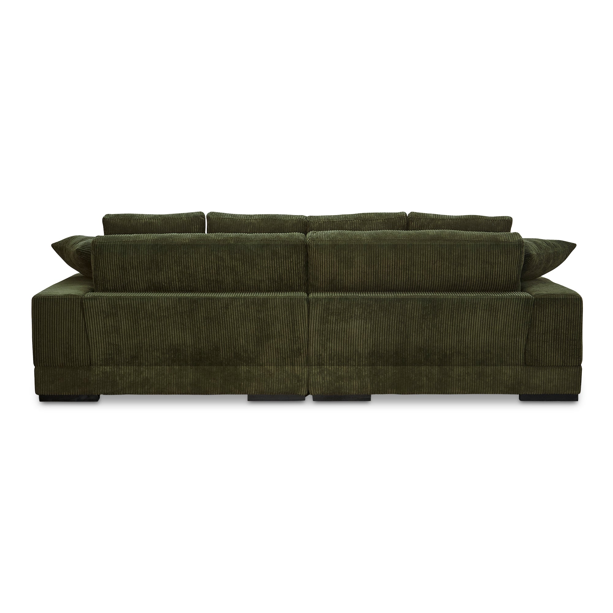 Moes Plunge Sectional Dark Green TN-1014-27-0