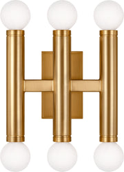 Beckham Modern Triple Sconce