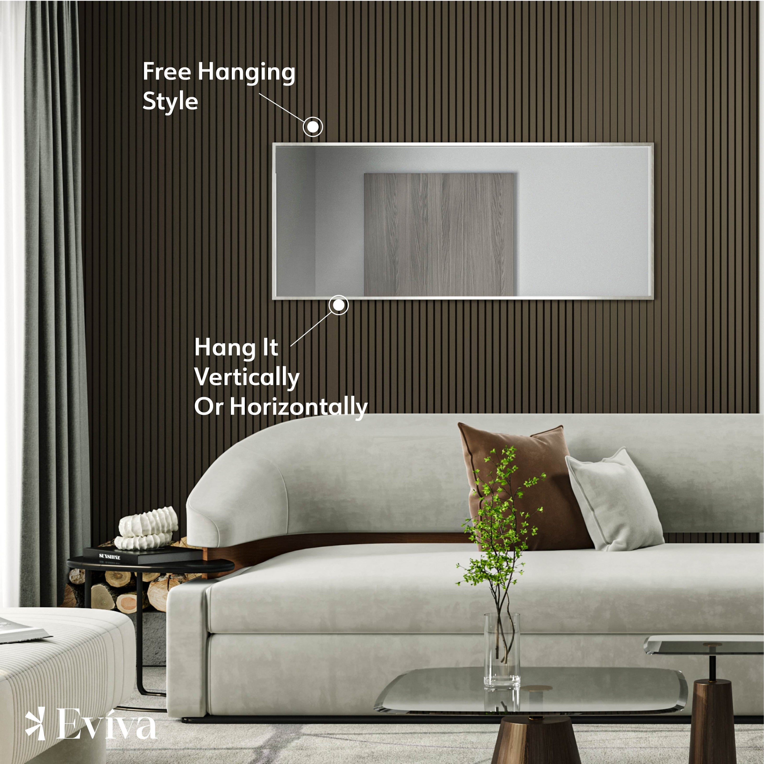 Eviva Sax Metal Framed Mirror