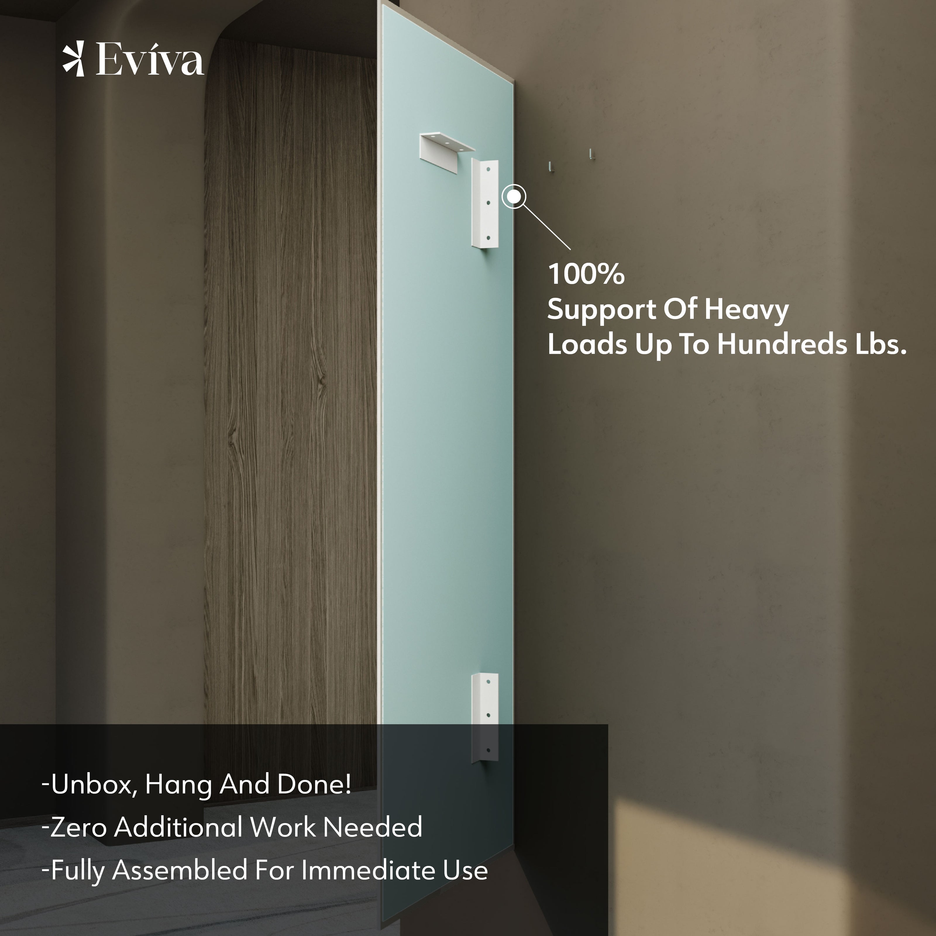 Eviva Sax Metal Framed Mirror