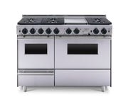 48" True Dual-Fuel Self-Cleaning Convection Range with Sealed Burners