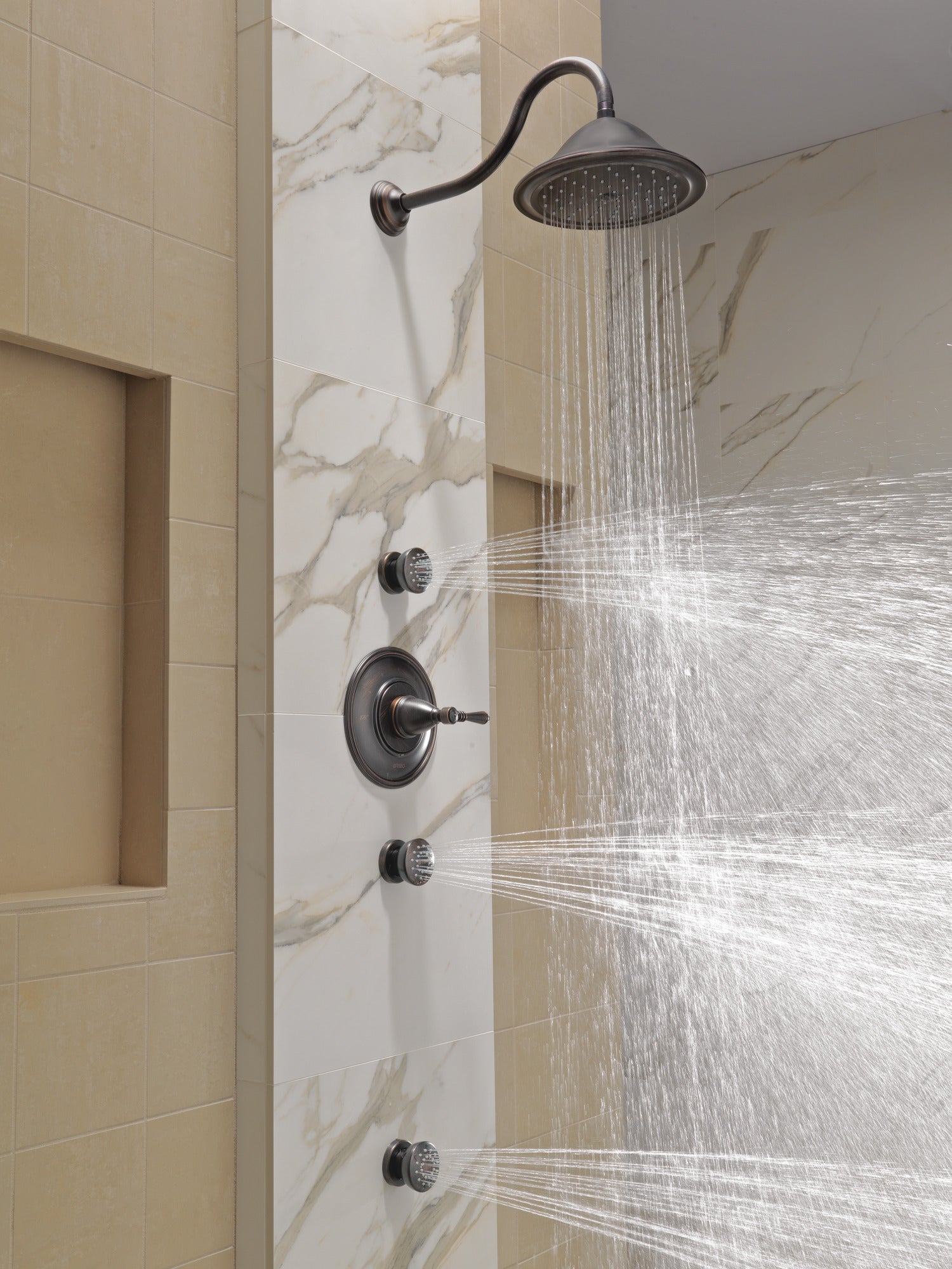 Brizo Essential™ Shower Touch-Clean® Round Body Spray