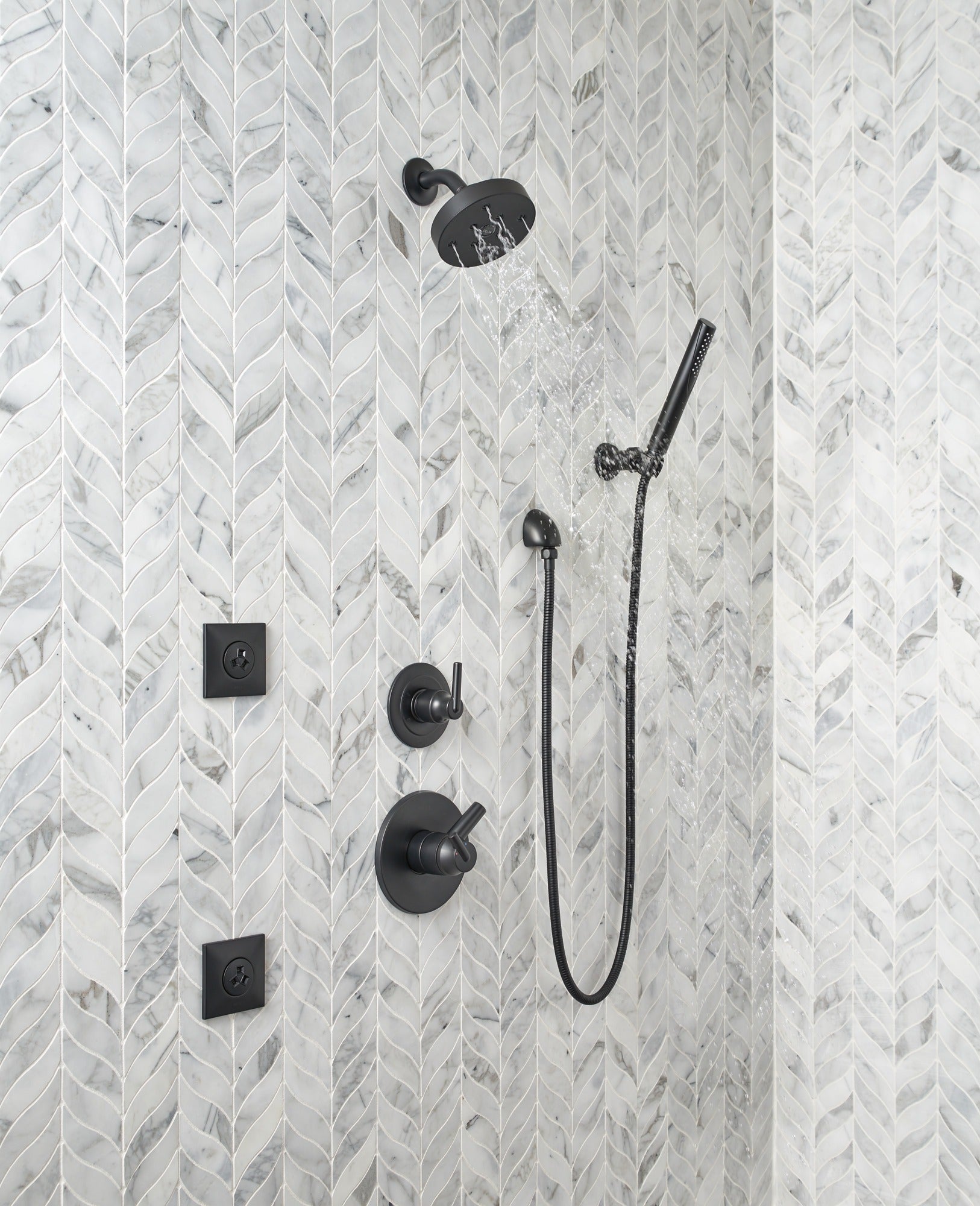 Delta Grail® Premium Single-Setting Adjustable Wall Mount Hand Shower