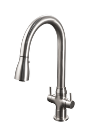 Dual Handle Pull Down Kitchen Faucet