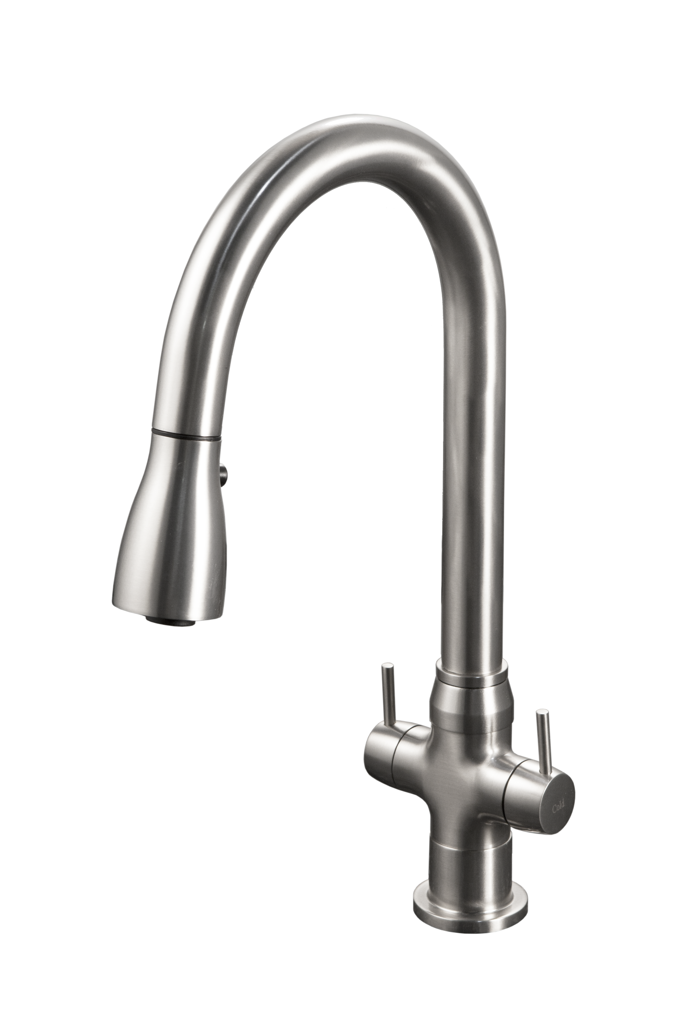 Dual Handle Pull Down Kitchen Faucet