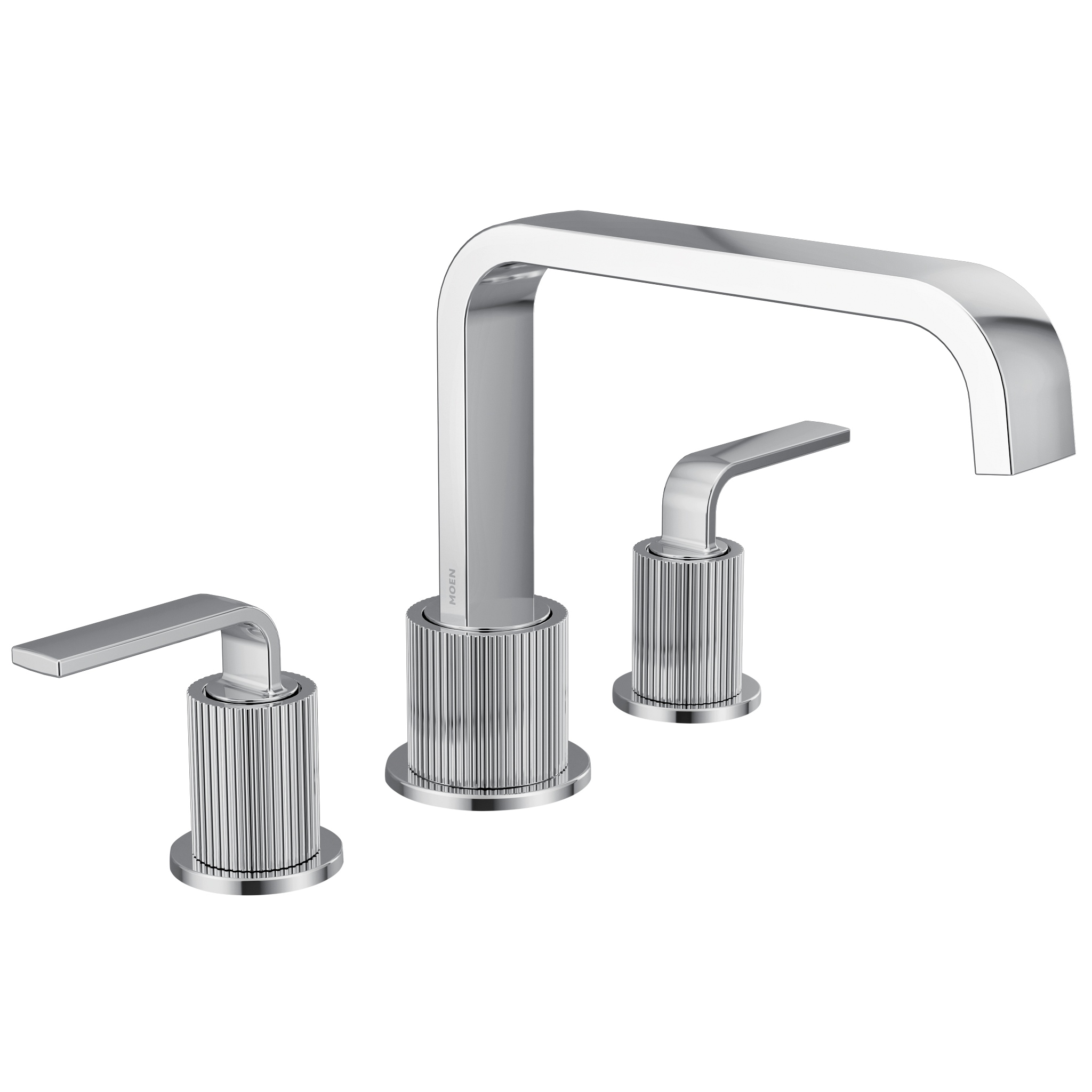 Moen TS578 Cambium Chrome two-handle high arc roman tub faucet