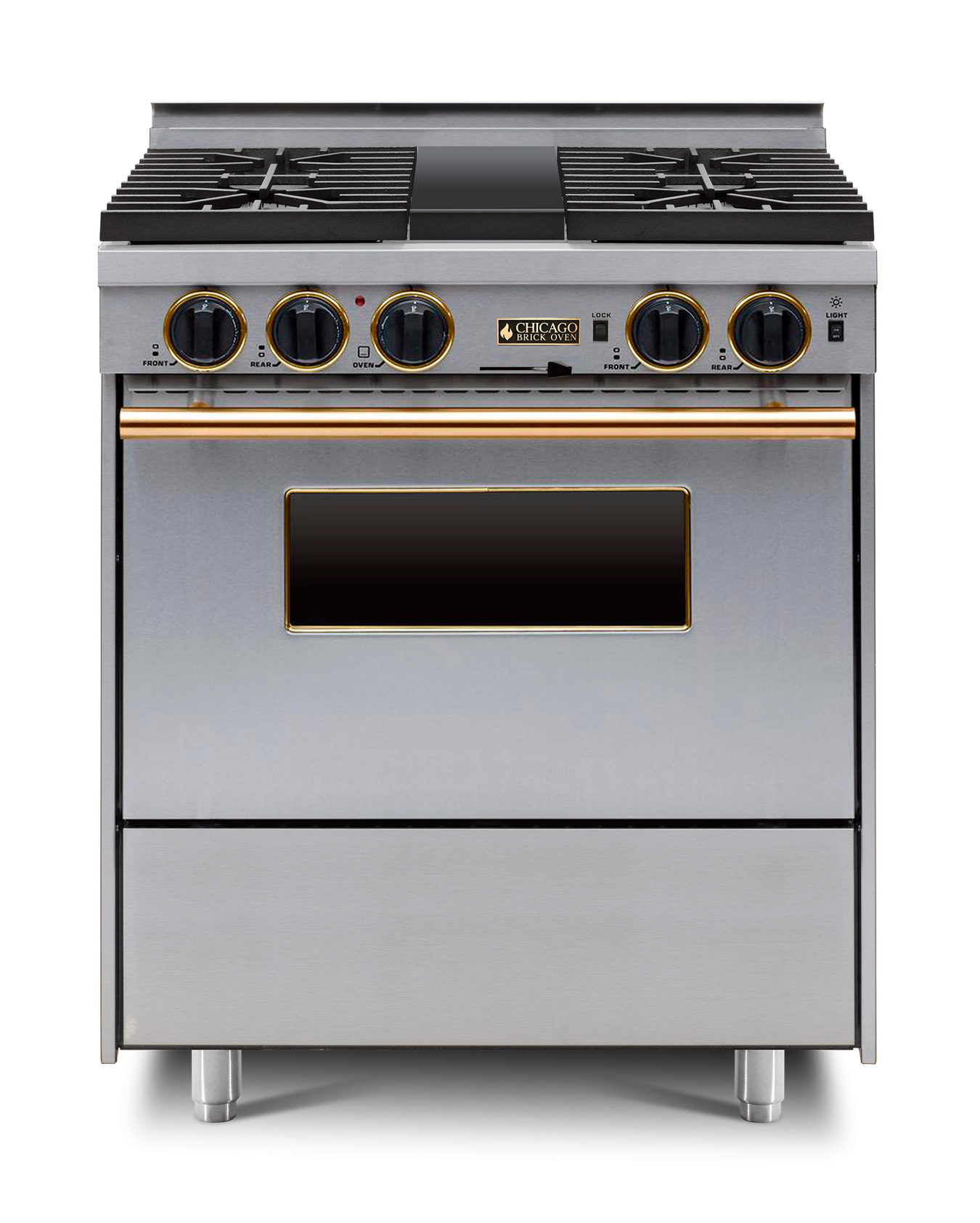 30" Dual-Fuel Self-Cleaning Convection Range - Sealed Burners