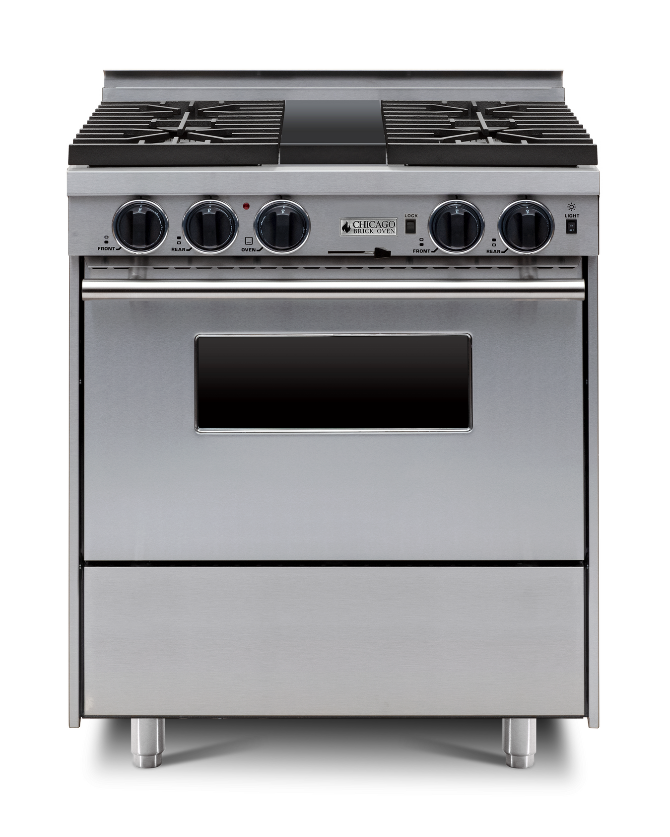 30" Dual-Fuel Self-Cleaning Convection Range - Sealed Burners
