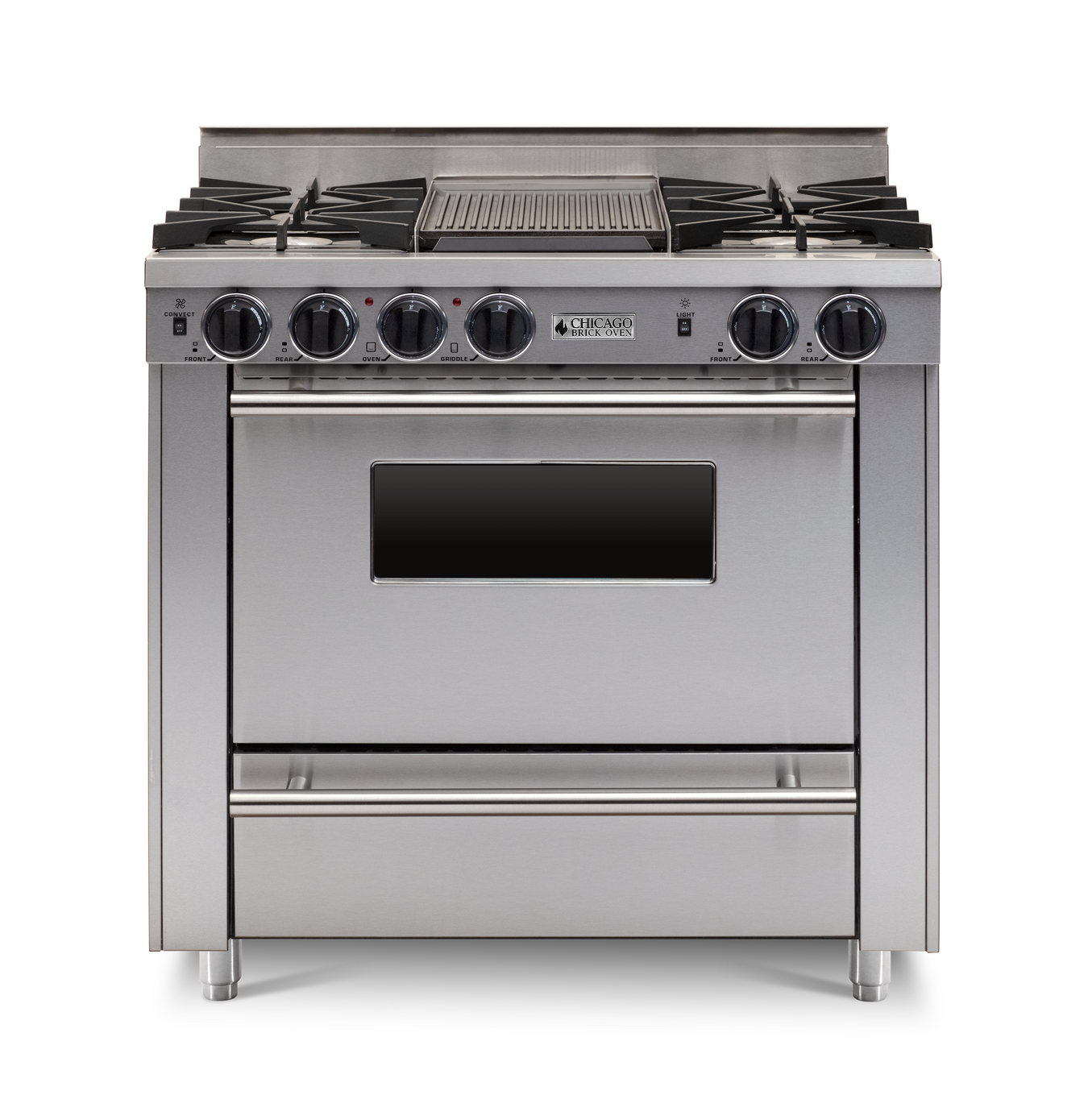36" All-Gas Range - Open Burner