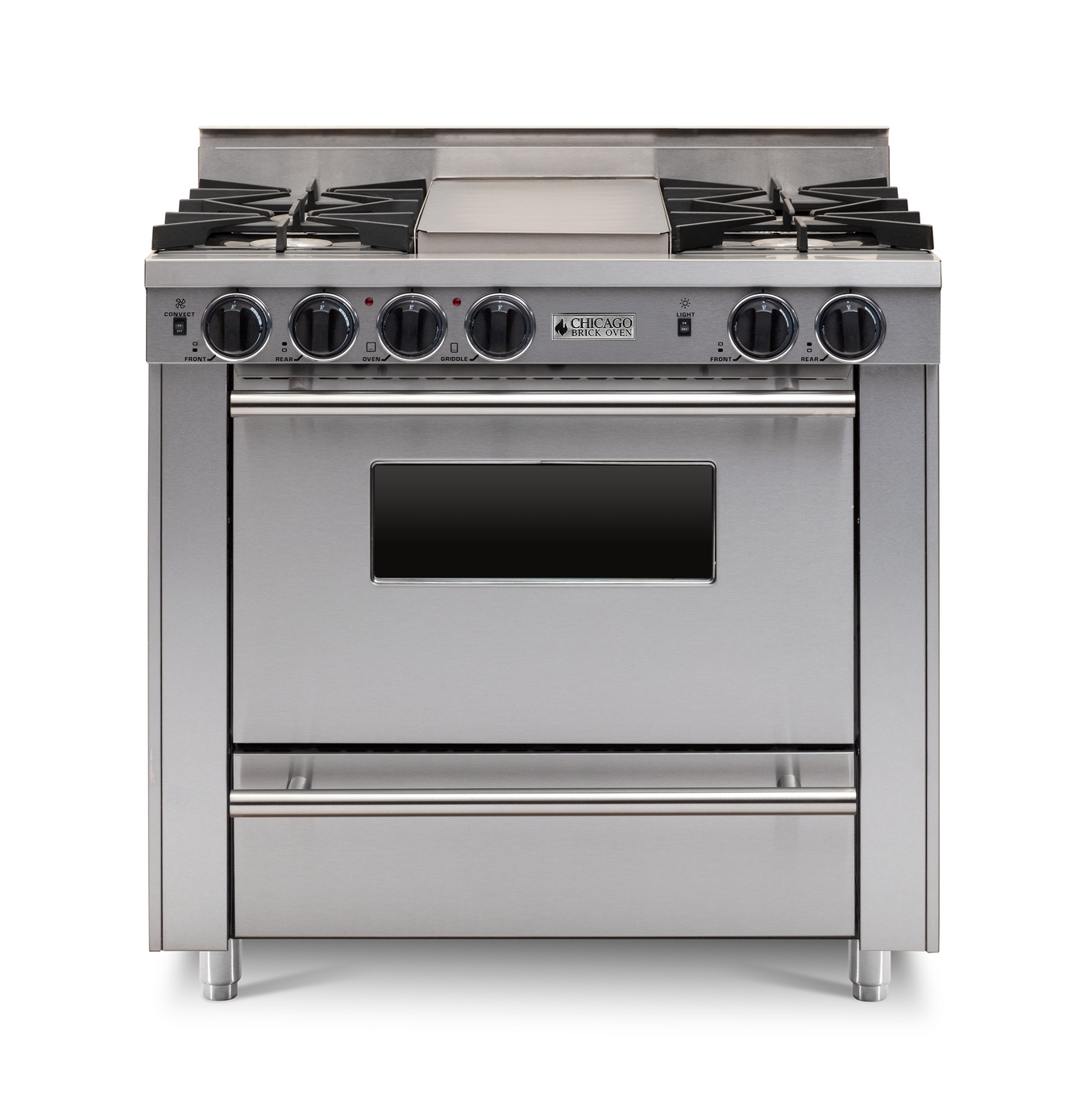 36" All-Gas Range - Open Burner