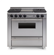 36" LP All-Gas Convection Range - Sealed Burners (4-6 Burners Option )