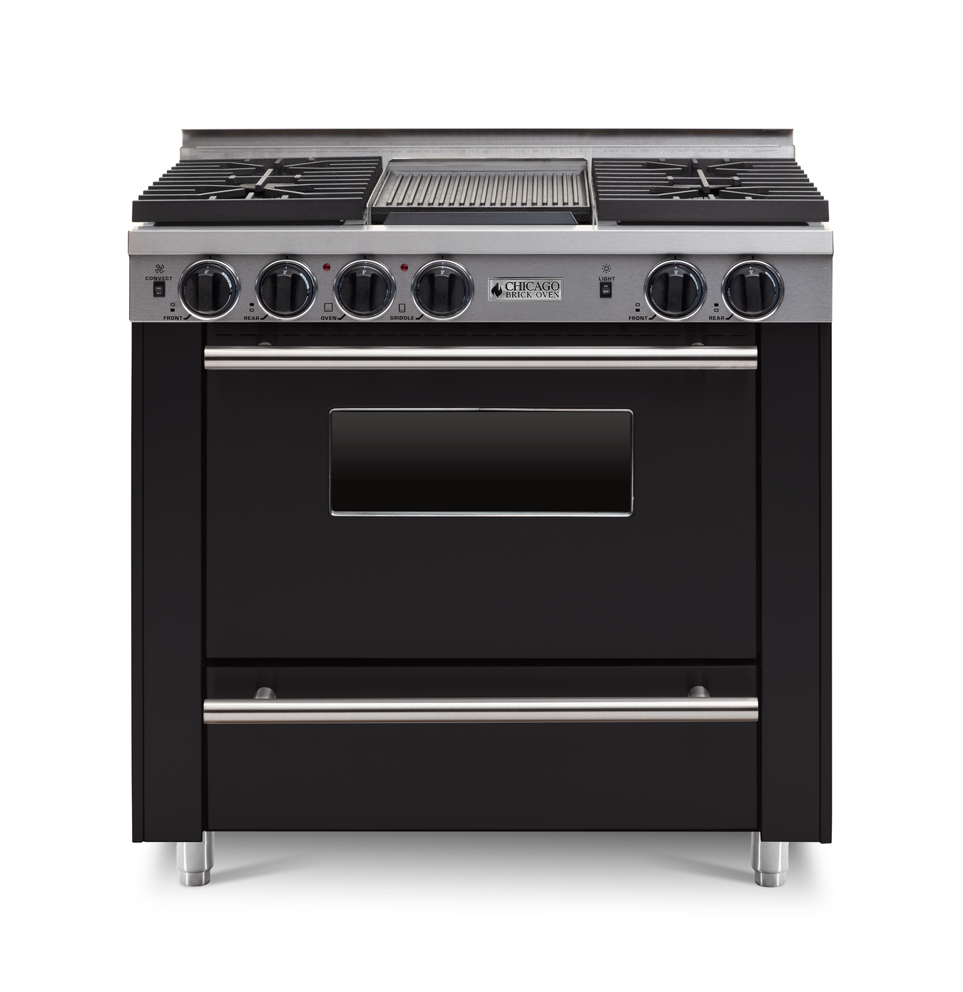 36" LP All-Gas Convection Range - Sealed Burners (4-6 Burners Option )