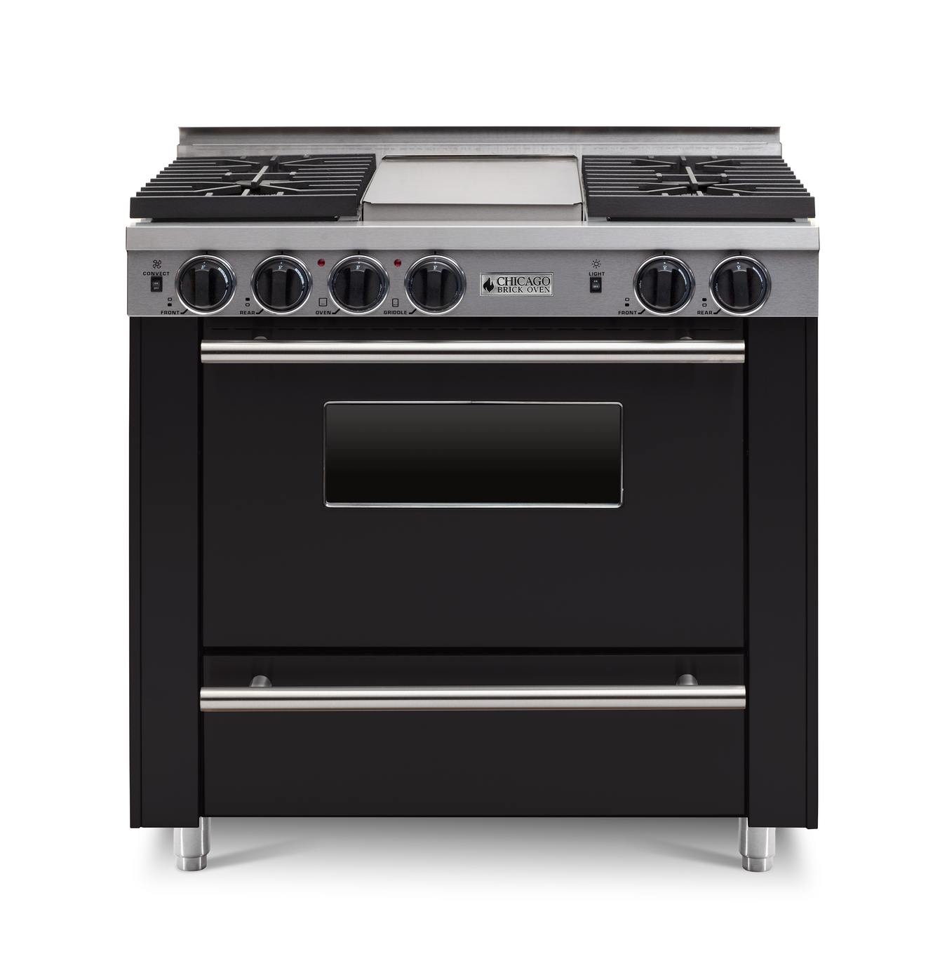 36" LP All-Gas Convection Range - Sealed Burners (4-6 Burners Option )