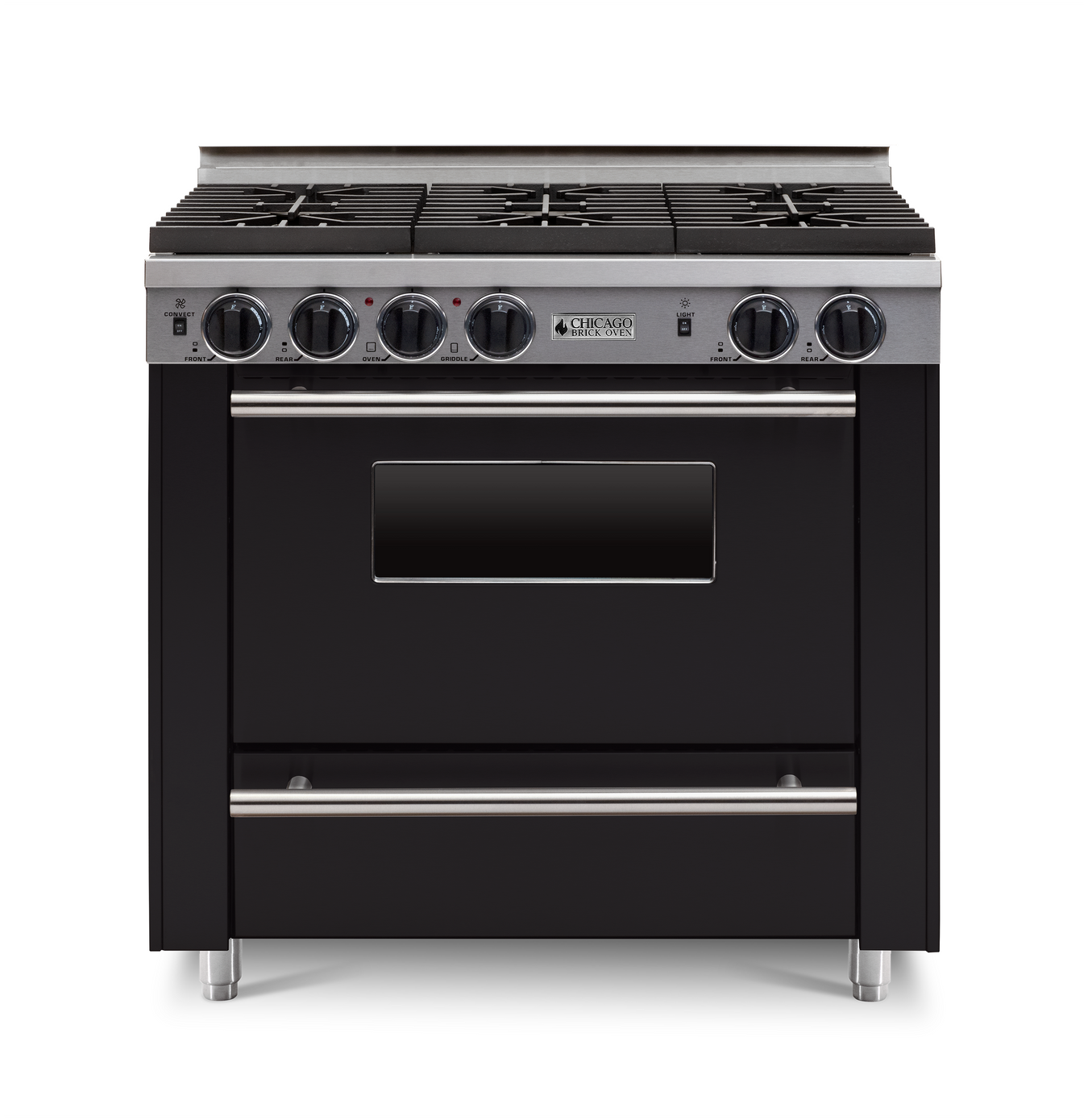 36" LP All-Gas Convection Range - Sealed Burners (4-6 Burners Option )