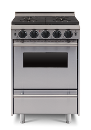 24" LP All-Gas Convection Range - Sealed Burners