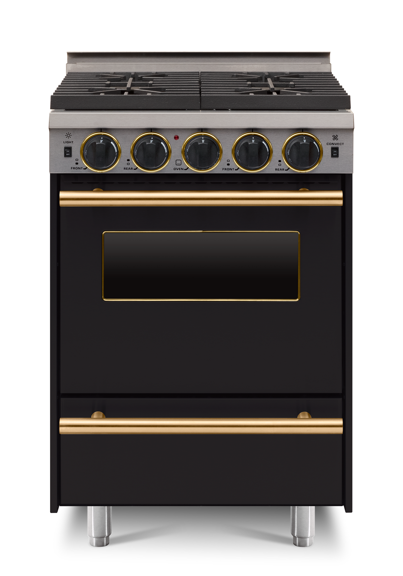 24" LP All-Gas Convection Range - Sealed Burners