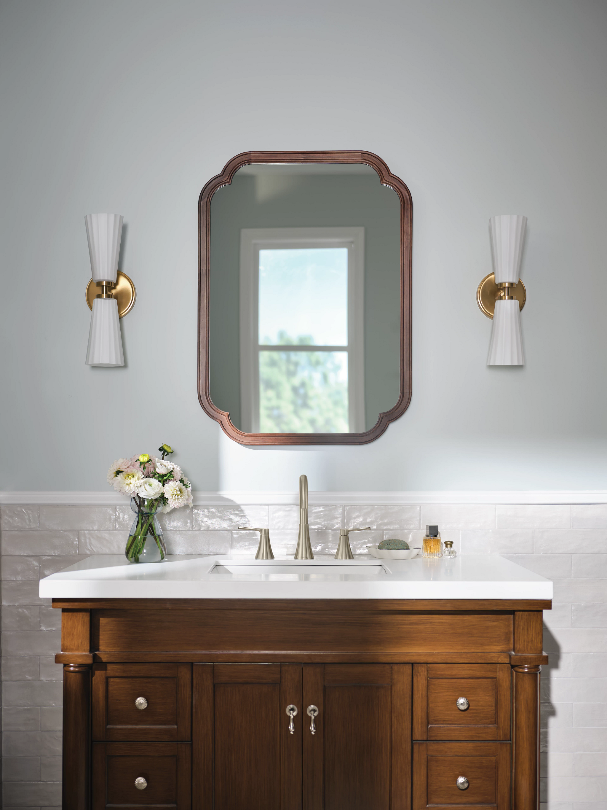 Moen TV64433 Jase Two-Handle Widespread Bathroom Sink Faucet
