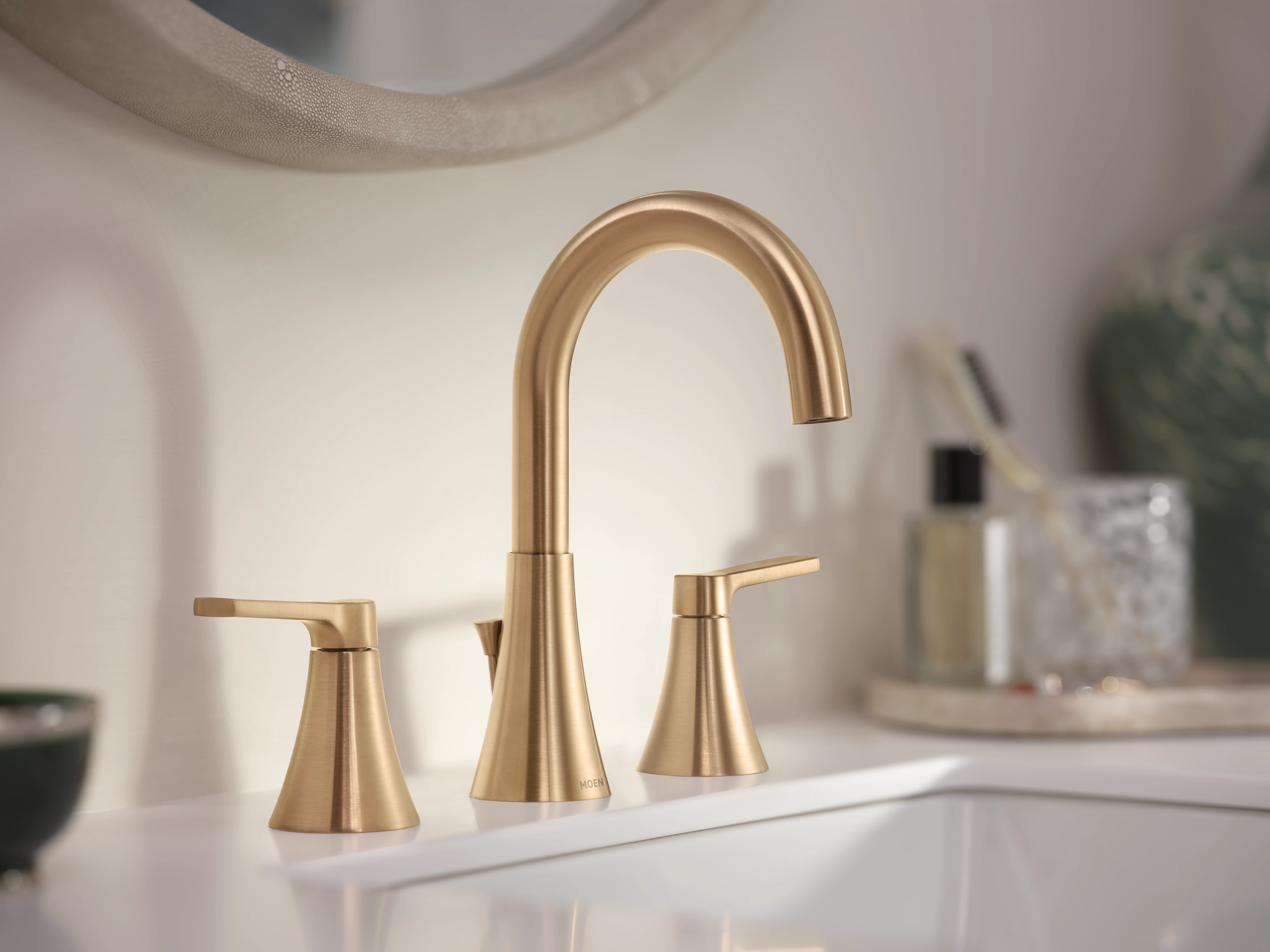 Moen TV64433 Jase Two-Handle Widespread Bathroom Sink Faucet