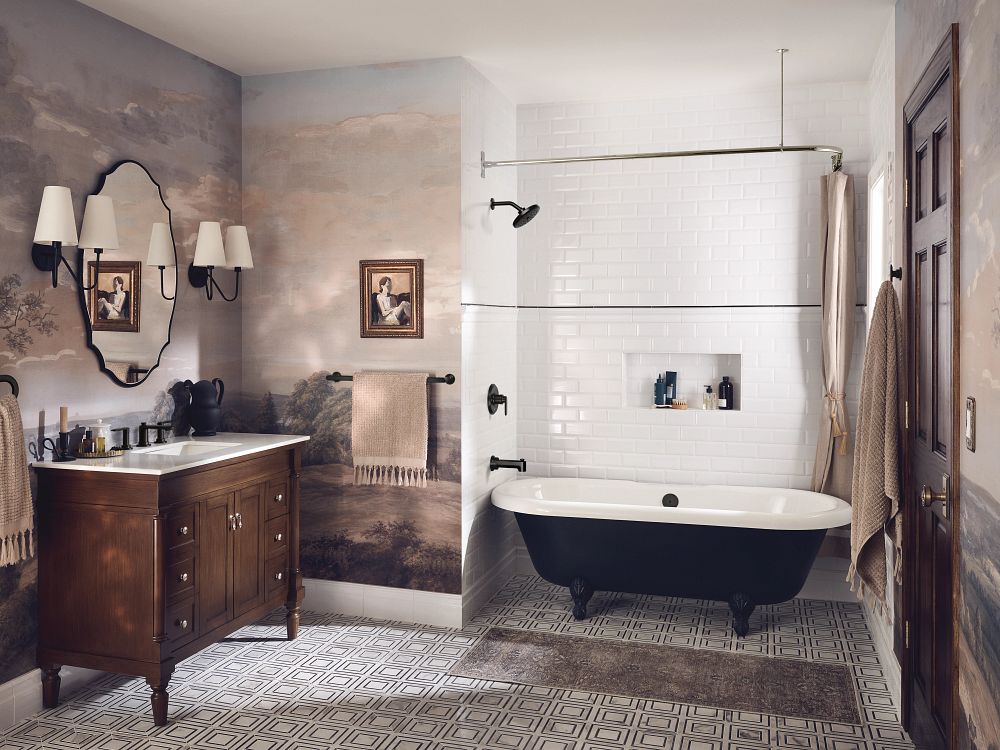Greenfield Two-Handle Widespread Bathroom Sink Faucet