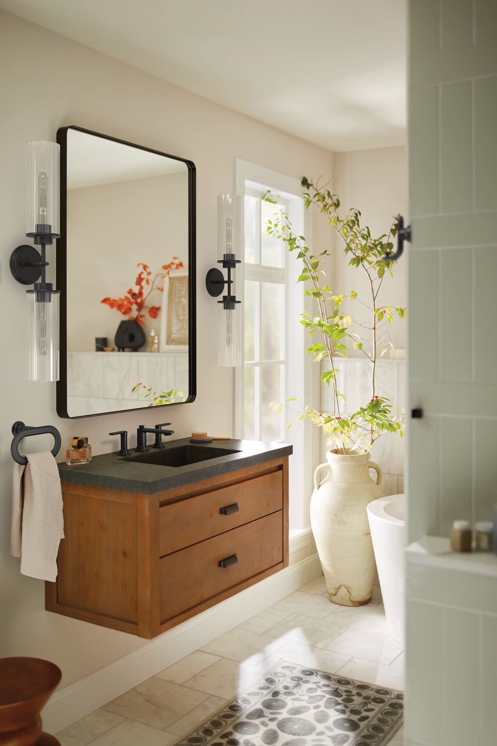 Greenfield Two-Handle Widespread Bathroom Sink Faucet