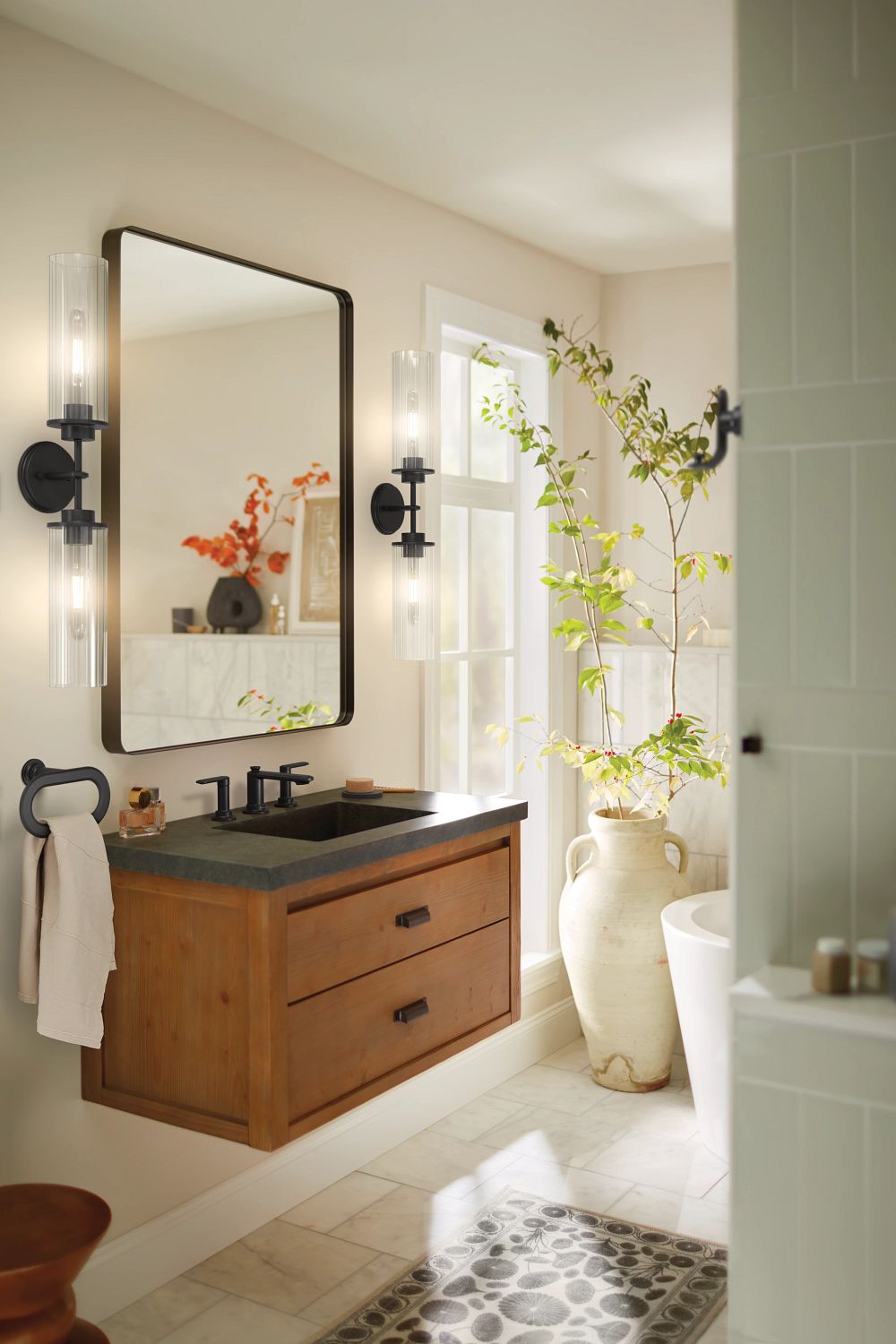 Greenfield Two-Handle Widespread Bathroom Sink Faucet