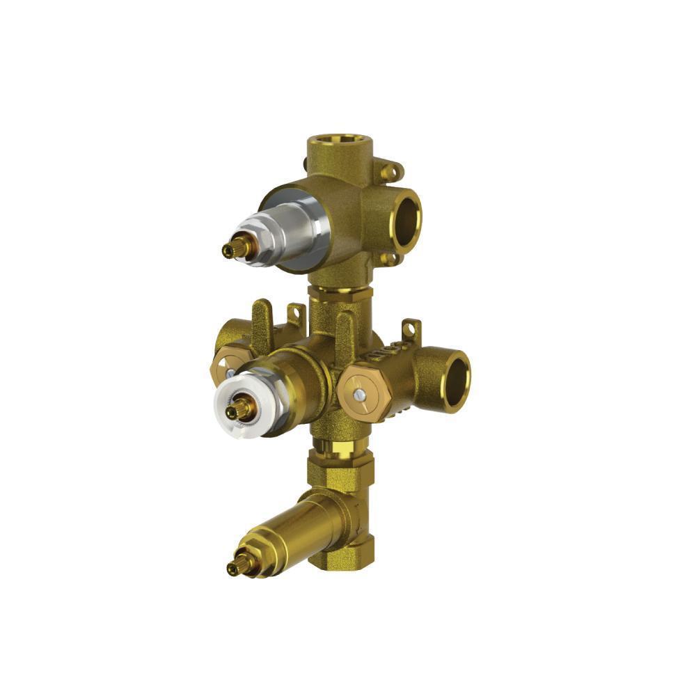 Flusso TVH.4501 3/4" Thermostatic Valve - 3 Outputs