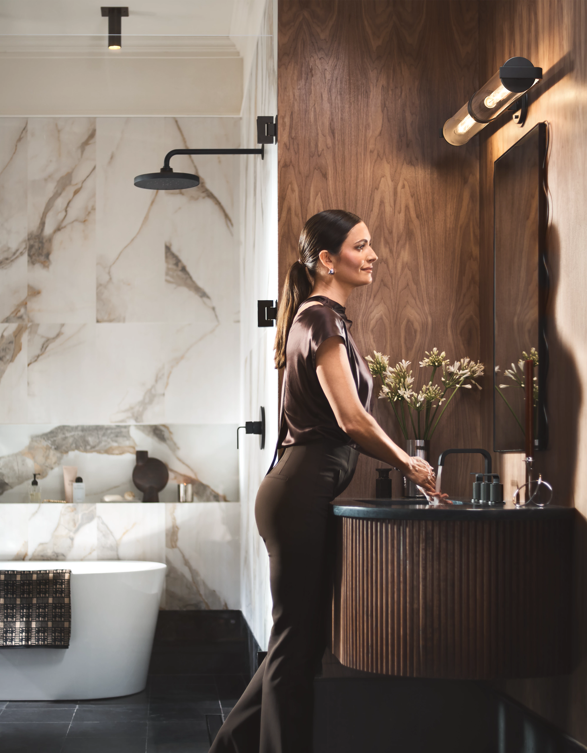Moen YB0659 Cambium Chrome one globe bath light