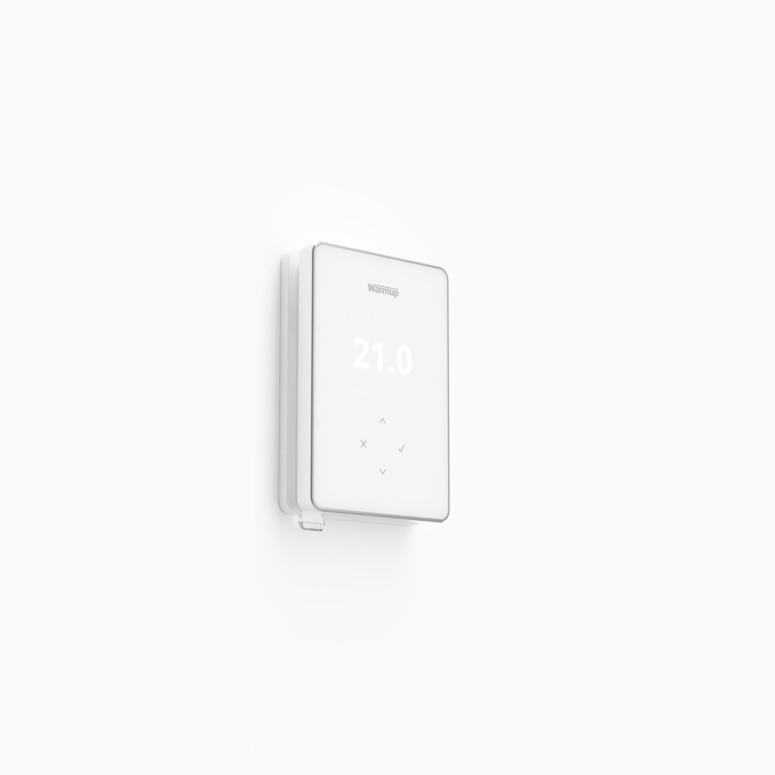 Warmup Terra Basic Wi-Fi Smart Thermostat – White, 120V/240V (TRA-04-WH-LC)