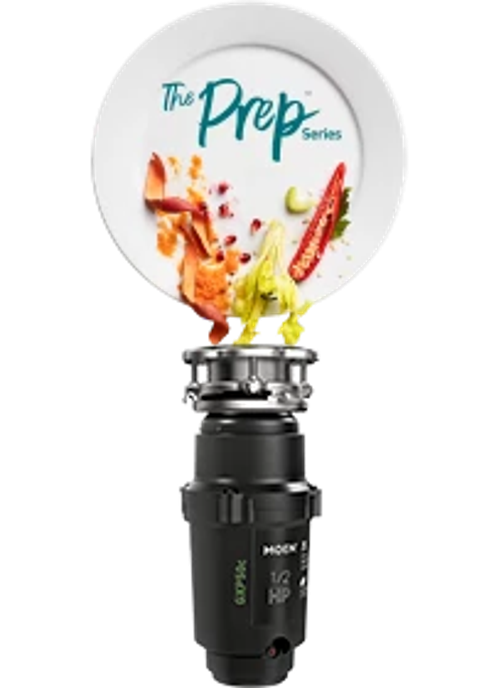 Moen GXP50C Gx Pro Series Prep™ Series 1/2 Horsepower Garbage Disposal