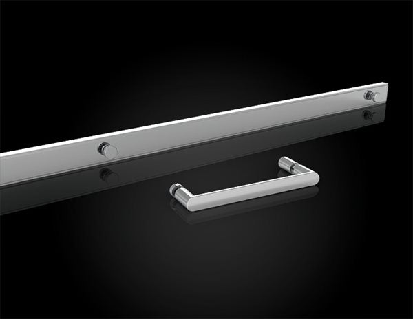 Fleurco Apollo In-Line SEKUR+ EZ Clean Frameless Sliding Shower Door – 75" Height