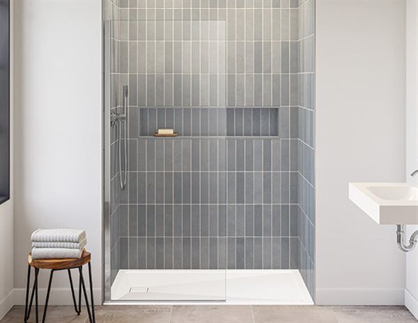 Station Fixed shower panel